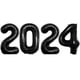 thumbnail image 1 of Globo decorativo Eve de 16, 32 y 40 pulgadas, diseño de escena de fiesta navideña con película de aluminio digital 2024, 1 of 6
