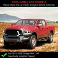 thumbnail image 4 of M optimized 6" Running Boards for 2019-2024 Dodge Ram 1500 Crew Cab (Excl.2019-2023 Classic), Steel Rock Two Stairs Sliers, 4 of 4