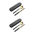 thumbnail image 2 of Utensilios de cocina sweethay 304 Cuchara de Acero Inoxidable Tenedor Palillos Conjunto Tipo 3 2Conjunto, 2 of 6