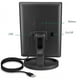 thumbnail image 4 of Espejo cosmético HUOGUO LED plegable con soporte para almacenamiento, color negro, 4 of 5