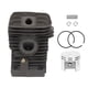 thumbnail image 2 of Conjunto de Cilindro de 40 Mm Kit de Cilindro de Pistón de Motosierra Compatible con Motosierra 210 MS210 Kit de Válvula de Descompresión de Anillo de Pistón de Cilindro ANGGREK Otros, 2 of 8