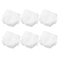 thumbnail image 5 of Eease 6 Mini Baby Doll Diapers Underpants White Dress up Accessories for 10" Dolls, 5 of 6