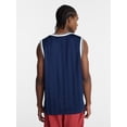thumbnail image 3 of No Boundaries USA Vertical Stripe Mesh Tank Top, Men's XS-4XLT, 3 of 5