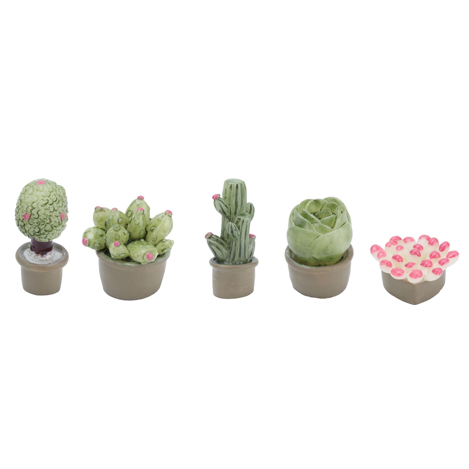 Dollhouse Miniature Potted Cactus 1:12 #H&H003 Garden Yard Desert Desert Patio 