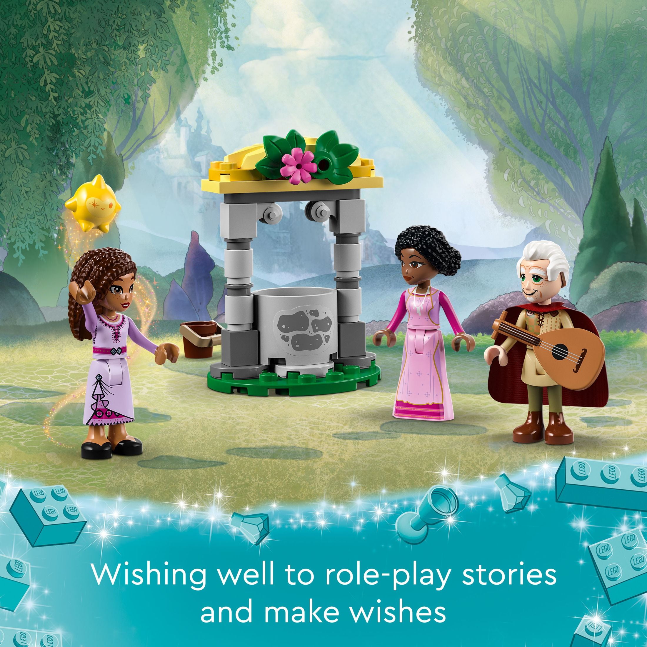 LEGO Disney Wish: Asha's Cottage 43231 Building Toy Set, A Cottage for  Role-Playing Life in the Hamlet, Collectible Gift this Holiday for Fans of  the Disney Movie, Gift for Kids Ages 7