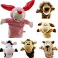 thumbnail image 2 of Soft Plush Animal Hand Puppets Cute Animal Hand Puppets Dolls Props Toys for Children Educational Toys, 2 of 5
