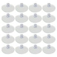 thumbnail image 1 of 50 Pcs Clear Plastic Suction Cup Sucker Pads without Hooks 3CM, 1 of 5