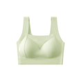 thumbnail image 4 of Blmnix Womens Bra Push Up High Impact Sports Bras Bralettes Bandeau Standard Straps Green Balconette Bras for Women, 4 of 5