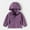 Purple, variant on Boys Windbreaker Jacket For Kids Lightweight Hooded Zipper Coat Outdoor Casual School Jacket For Boys Waterproof Boys Ski Jacket Size 8-9 Years
