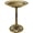 Gold, variant on Best Choice Products Outdoor Rustic Pedestal Bird Bath Accent for Garden, Yard w/ Fleur-de-Lis Accents - Gold