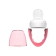 thumbnail image 2 of Alimentador de silicona Fresh Firsts Dr Brown's rosa Bebé, 2 of 8