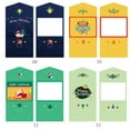 thumbnail image 4 of 1/10PCS Cute Cartoon New Years Printed Winter Holiday Greeting Card Set Xmas Gifts Cards Merry Christmas 4-1PCS, 4 of 8