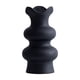 thumbnail image 1 of Jarrones de cerámica, jarrones decorativos, jarrones artísticos, jarrones sencillos para centros de mesa Negro 16cm, 1 of 9
