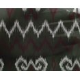 thumbnail image 4 of oneOone Georgette Viscose Fabric Chevron & Swirl Ikat Decor Fabric Printed BTY 42 Inch Wide, 4 of 4