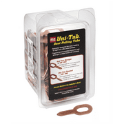 H&S AutoShot UNI-1061 Weld Pull Key Steel, Straight 180° Copper-Flash (100-pack)