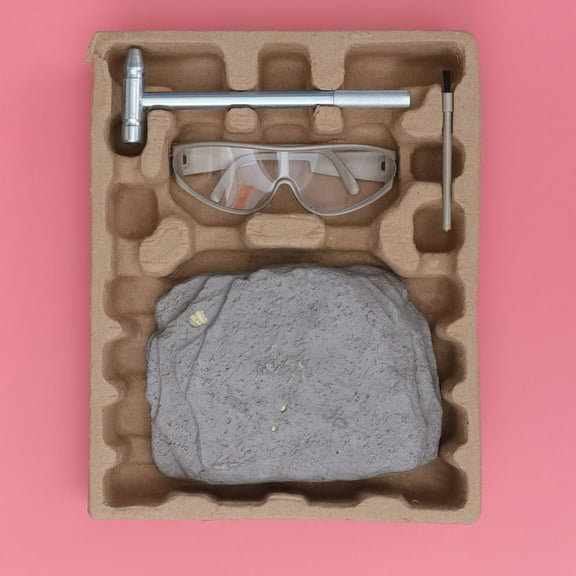 TABLZONE 1Set Intelligence Dinosaur Excavation DIY Kit Assorted Color Enhances Coordination and Science Interest