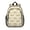 School Bus and-3, variant on School Bus and Traffic Signs Black Pattern Backpack for School, Cute School Bag with Adjustable Shoulder Straps and Padded Back, 15"x11.42"x5.5"
