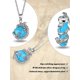thumbnail image 3 of Juego de 8 colgantes de dragón envueltos en forma de cilindro de cristal, bola redonda, collar con colgante curativo de chakras y Reiki, collar con piedras preciosas, 3 of 5
