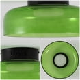 thumbnail image 5 of Jonathan Y 12" Minimalist Iron/Glass Dimmable Integrated LED Flush Mount, Green/Black, 5 of 7