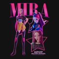thumbnail image 2 of Girls KPop Demon Hunters Mira Super Star Logo T Shirt, 2 of 5