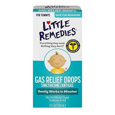 Little Remedies Gas Relief Drops | Natural Berry Flavor | 1 oz. | Pack of 1 | Gently Works in Minutes | Safe for Newborns 1 Fl. Oz (1