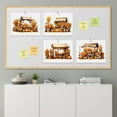 thumbnail image 4 of PixonSign Frameless Wall Art Pumpkin Stall, Set of 4 Village House Celebrations & Holidays Wall Decor Arts, Farmhouse Wall Décor, Adhesive Canvas Poster, Modern Home Artwork - 12"x16", 4 of 5
