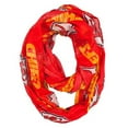 thumbnail image 2 of Kansas City Chiefs Infinity Sheer Fashion Scarf - Red Color, 2 of 2