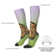 thumbnail image 4 of Fotbe A monarch butterfly Calcetas Divertidas Estampadas para Hombre y Mujer, Calcetas de Algodón hasta la Rodilla para Caminar, Correr, Enfermería y Embarazo, 4 of 6