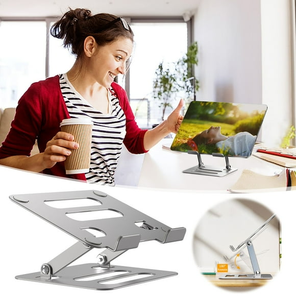 Dianli Autumn Clearance Portable Computer Desktop StandLazy Desktop Bracket Suitable For Tablet Mobile Phone Lifting Bracket Home Heat Dissipation Folding Aluminum Alloy Shop all