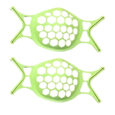 

1/2pcs 3D Mask Bracket Stereo Mouth Inner Stand for Comfortable Breathing Under Frame Lipstick Protector New