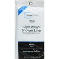thumbnail image 2 of Mainstays Basic White Shower Liner, 1 Each, 2 of 2