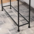 thumbnail image 4 of Comfort Pointe Contemporary Space-saving Metal Rectangle End Table, Bronze, 4 of 11