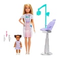 thumbnail image 4 of Set de Juego Mattel Barbie Dentista Cabello Rubio con Niña, 4 of 4