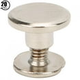 thumbnail image 2 of Rivet 20 Set Brass Rivet Account Book Connecting Screws Notebook Binding Belt Studs, 2 of 8