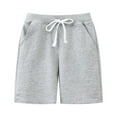 thumbnail image 3 of 2 PCS 1-5T Toddler Baby Boys Girls Summer Casual Shorts Solid Sport Shorts Kids Cotton Athletic Pants, 3 of 8