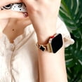 thumbnail image 5 of Black Shell Clover Slim Metal Bracelet for iWatch(Band Only) - Business & Dressy Strap, Compatible with Series 11-1/SE/SE2/SE3 (38-46mm) | For Women (Watch Not Included), 5 of 14