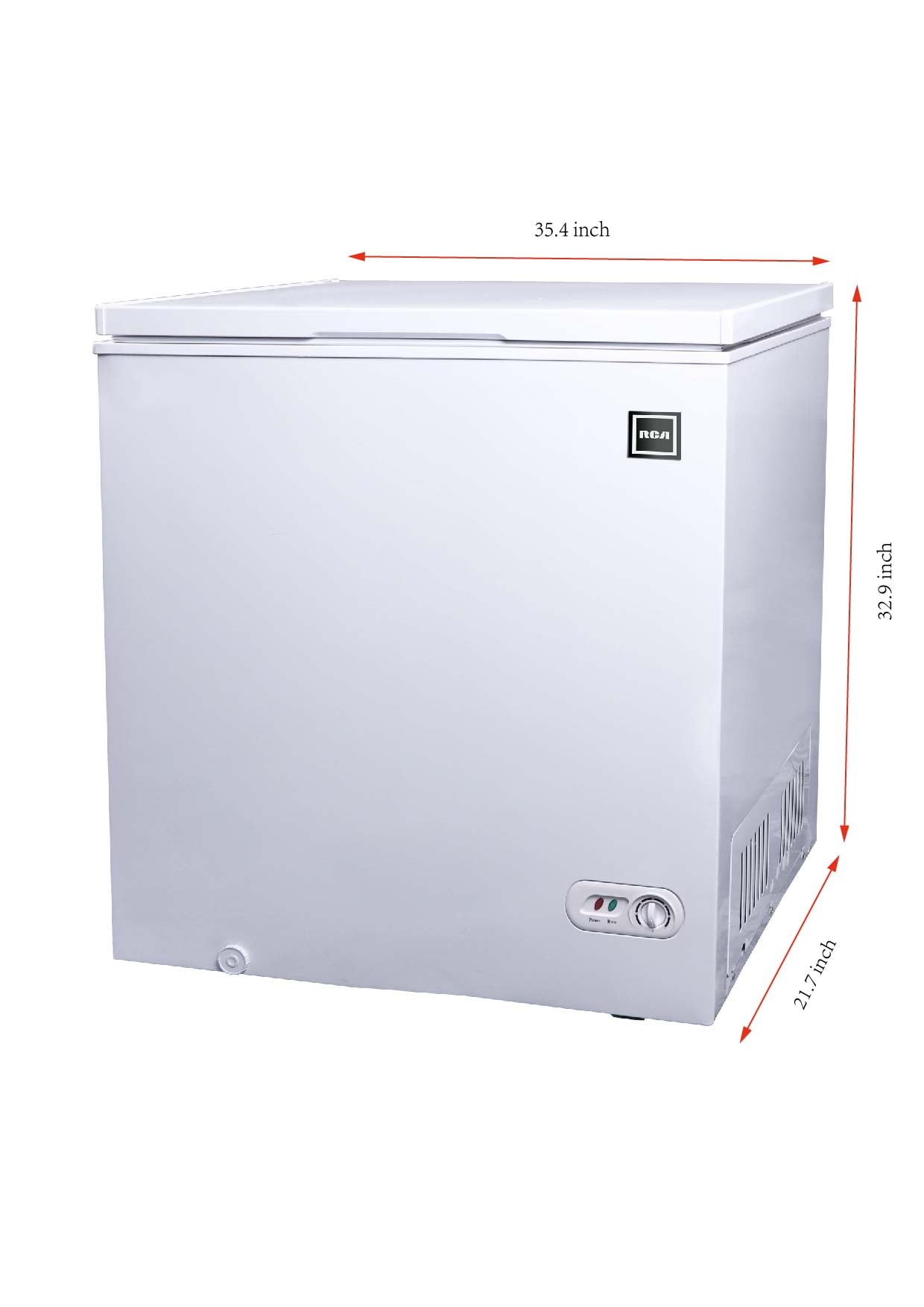 RCA 7.1 Cu ft Chest Freezer White Walmart