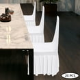 thumbnail image 2 of Chair Slipcovers, Chair Slipcovers with Skirt, Wedding Stretch Chair Cover Prote 40-55*40-55cm for Celebrations, Parties, Gatherings, 2 of 21