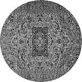 thumbnail image 1 of Ahgly Company Indoor Round Persian Gray Traditional Area Rugs, 7' Round, 1 of 1
