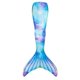 thumbnail image 3 of Traje de baño de fantasía con cola de sirena para niñas, regalo de Navidad, se puede agregar aleta monoaleta, 3 of 5