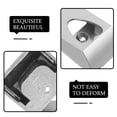 thumbnail image 3 of Luxshiny 10Ud Soportes Para Barras Colgantes De Closet En Plata Con Para Armarios, 3 of 6