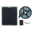 thumbnail image 2 of Solar Power LED Grow Light, Full Spectrum Solar Power Lamp 20W Environmental High Luminous Flux Promote Growth  For Greenhouse For Indoor, 2 of 8