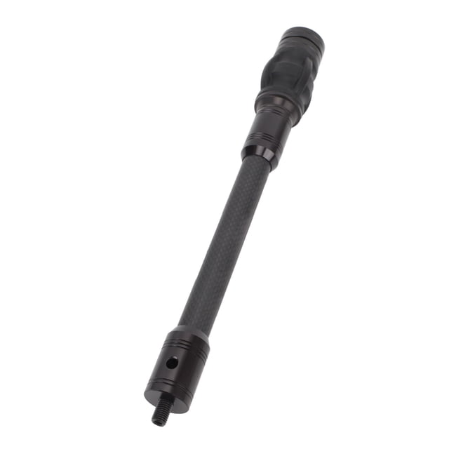 Bow Stabilizer, 3K Reduce Vibration with Weights and Damping Balance Bar Rod for Archery Equipment, Sleek Design & Portability