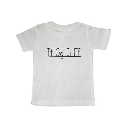 

Inktastic TGIF Handwriting Lesson on the Chalkboard Gift Baby Boy or Baby Girl T-Shirt