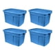 thumbnail image 1 of Bolsas de almacenamiento Rubbermaid Roughneck, 94.6 L, paquete de 4 unidades, azul, 1 of 6