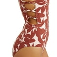 thumbnail image 4 of Time and Tru Women's Abstract Hula High Neck One-piece Swimsuit, 4 of 4
