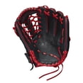 thumbnail image 3 of Guante de béisbol Wilson A700 12 Outfield Negro/Rojo 2022, 3 of 5
