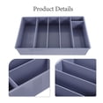thumbnail image 3 of DEEPCRAFF Portable Currency Till with Five Bill and Four Coin Compartments in Grey, 3 of 8