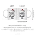 thumbnail image 5 of Koyal Wholesale Santa Claus Ceramic Coffee Mug, Football Dad, 5 of 5