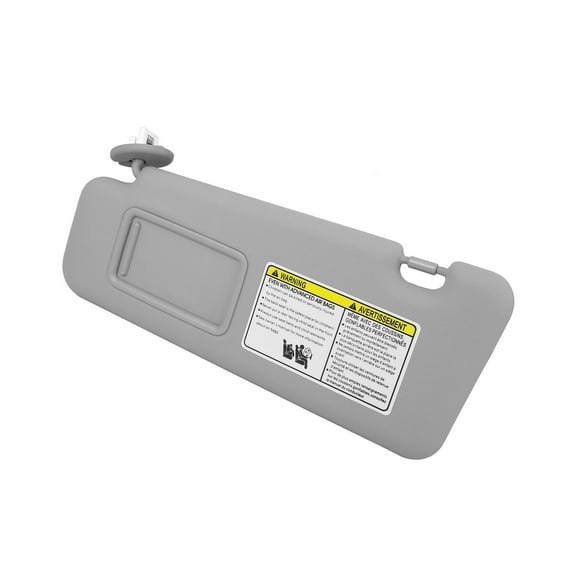 Unique Bargains Car Sun Visor with Mirror Left Driver Side Fit for Toyota Highlander Gray